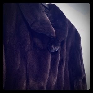 Beautiful Ranch Mink Jacket size 14/16